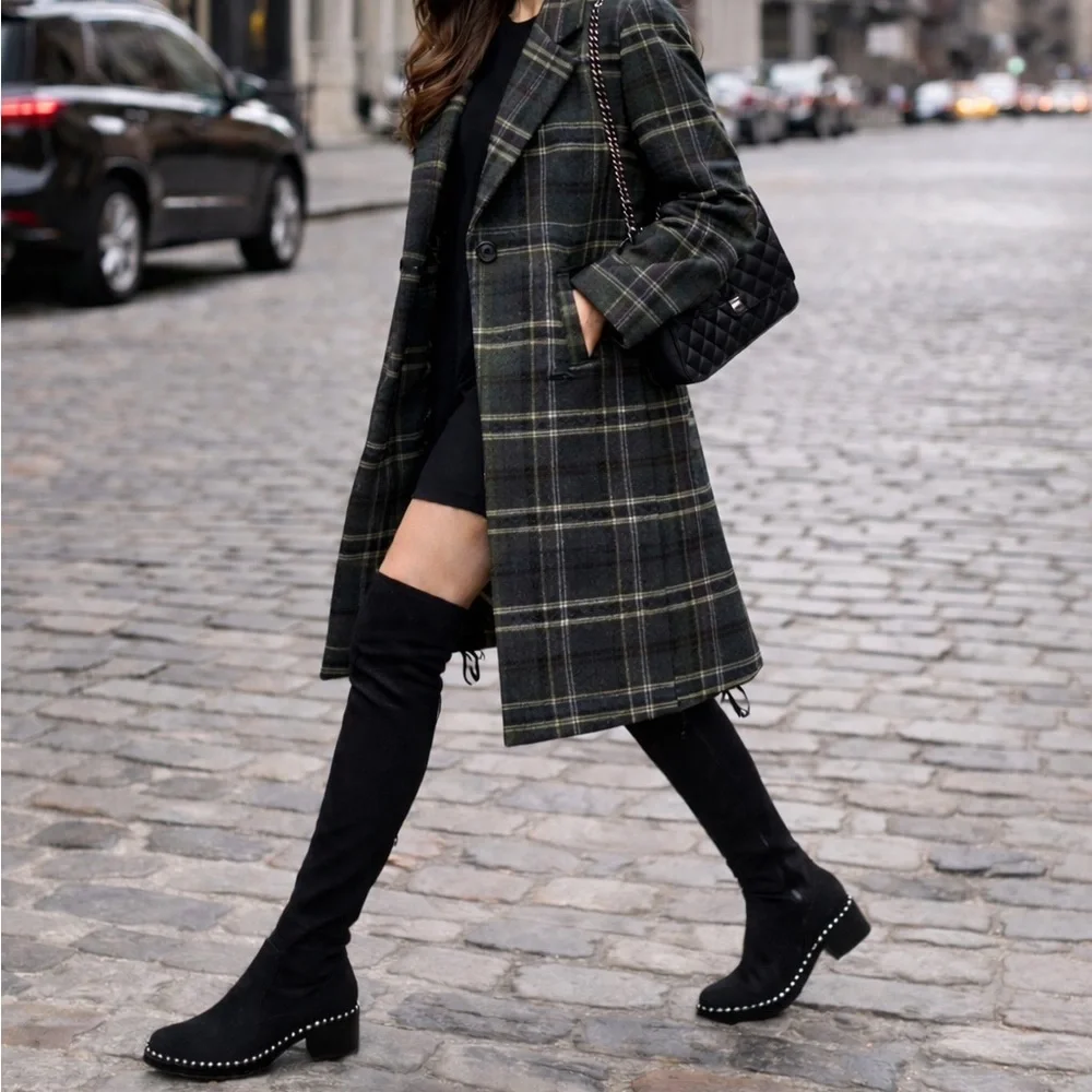 NEW Stuart Weitzman Lowland Pearl Over the Knee Boots